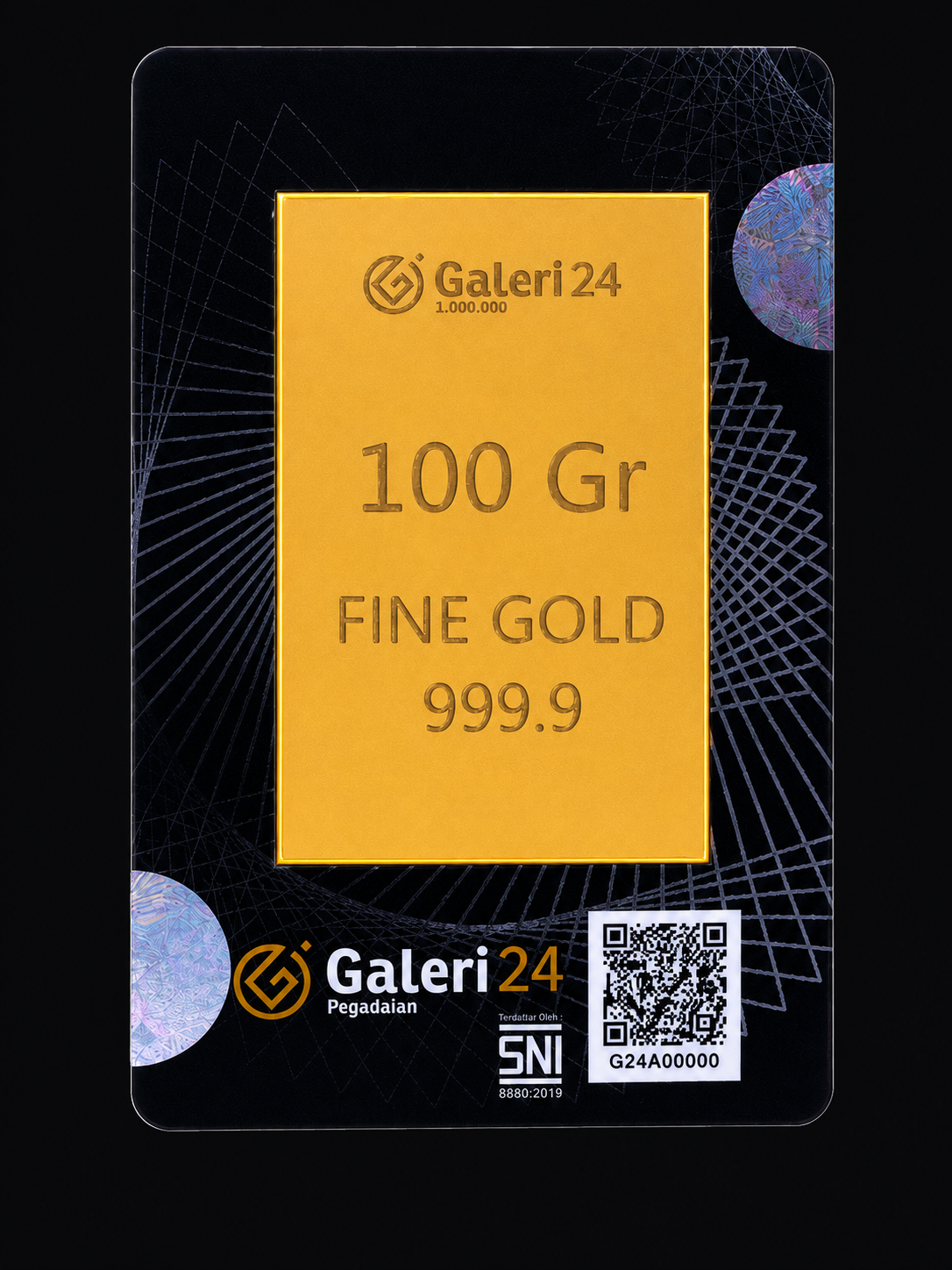 QR Code yang perlu discan pada produk Galeri24
